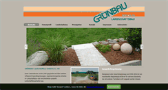 Desktop Screenshot of gruenbau-aschaffenburg.de